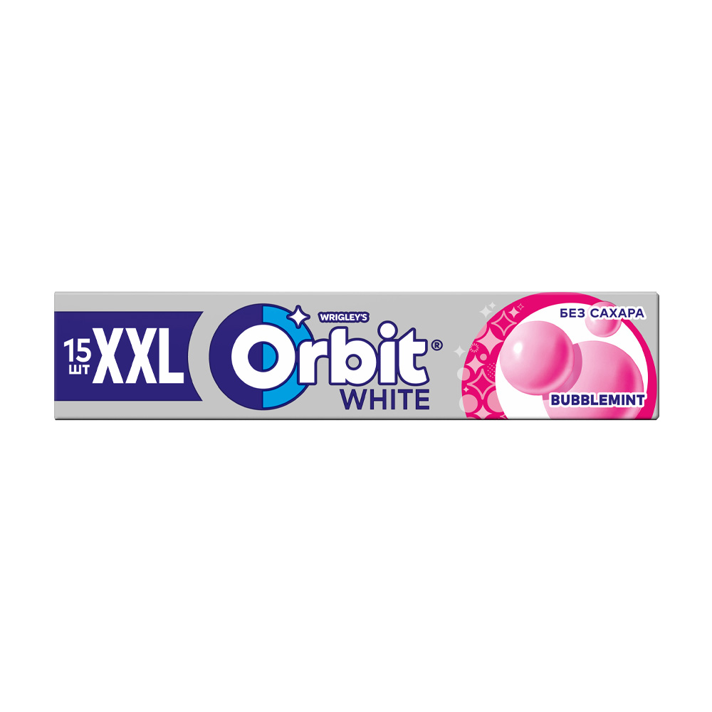 Купить жевательная резинка orbit xxl белоснежный бабблминт 20,4г с  доставкой на дом в магазине SPAR