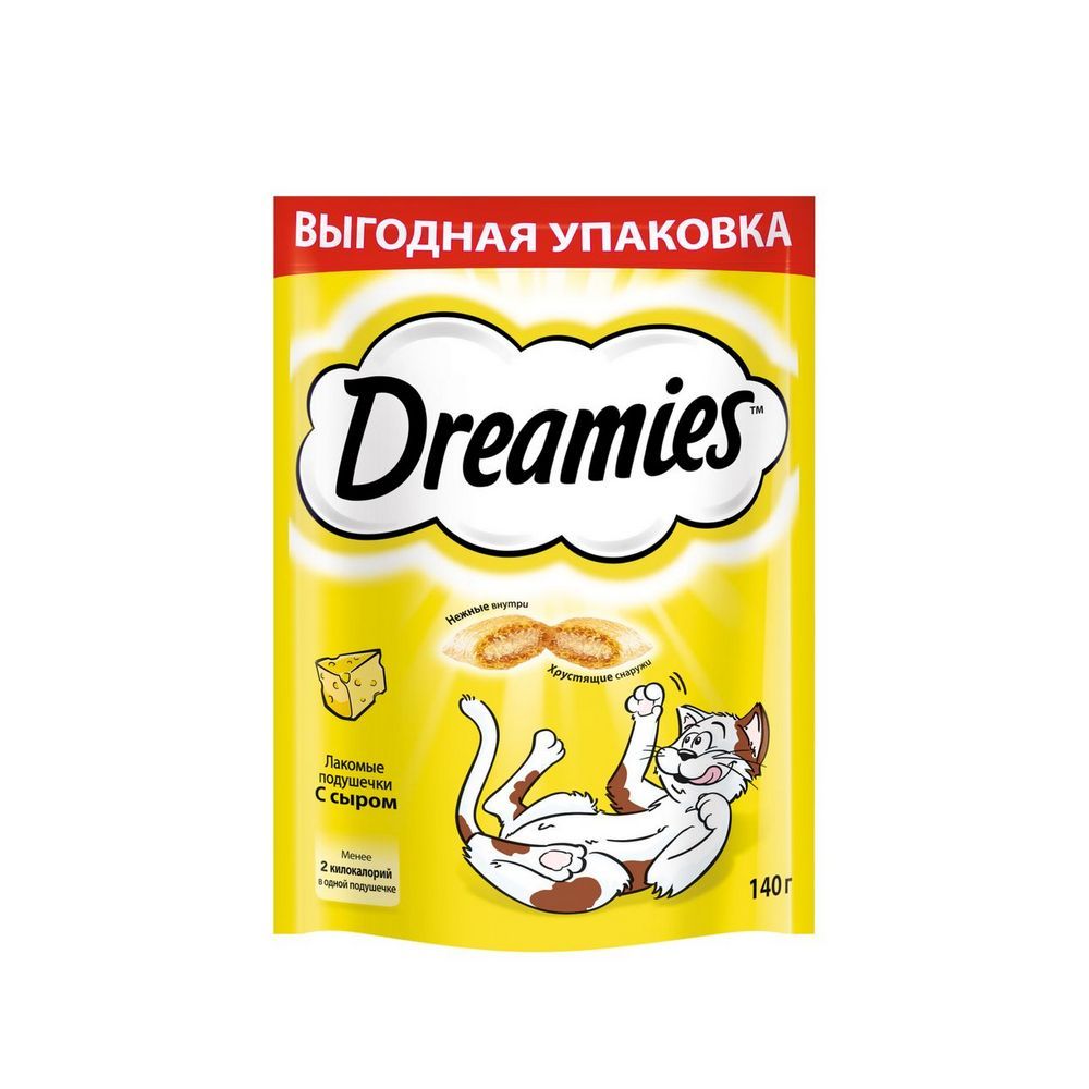 Изображение товара Лакомство для Кошек Dreamies с Сыром 140г