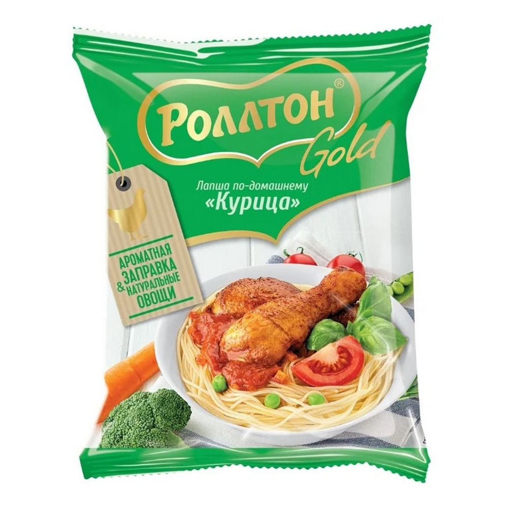 Купить лапша по-домашнему с куриным вкусом роллтон gold 70г с доставкой на  дом в магазине SPAR