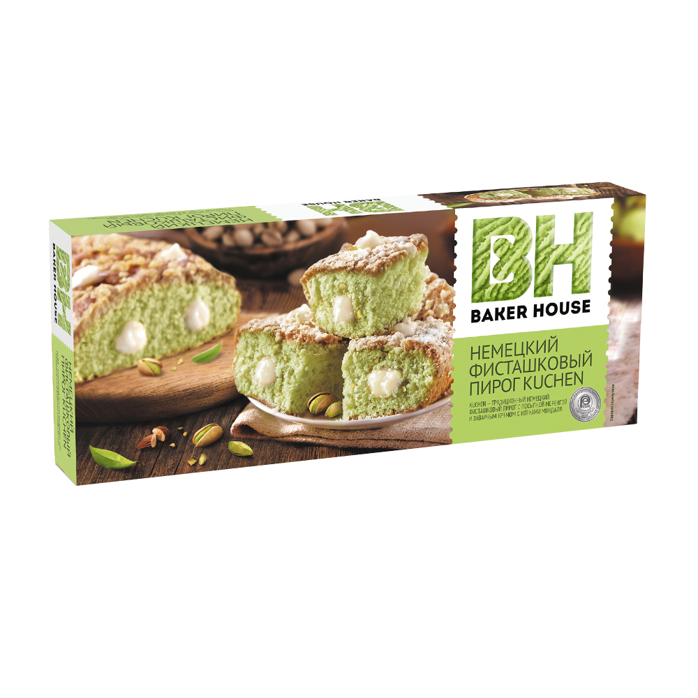 Изображение товара Бисквитный Немецкий Фисташковый Baker House 350г