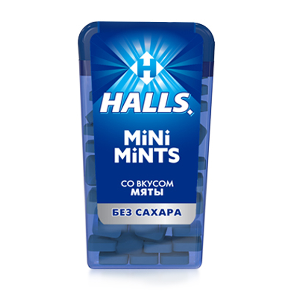 Купить конфеты halls mini mints со вкусом мяты 12,5г с доставкой на дом в  магазине SPAR