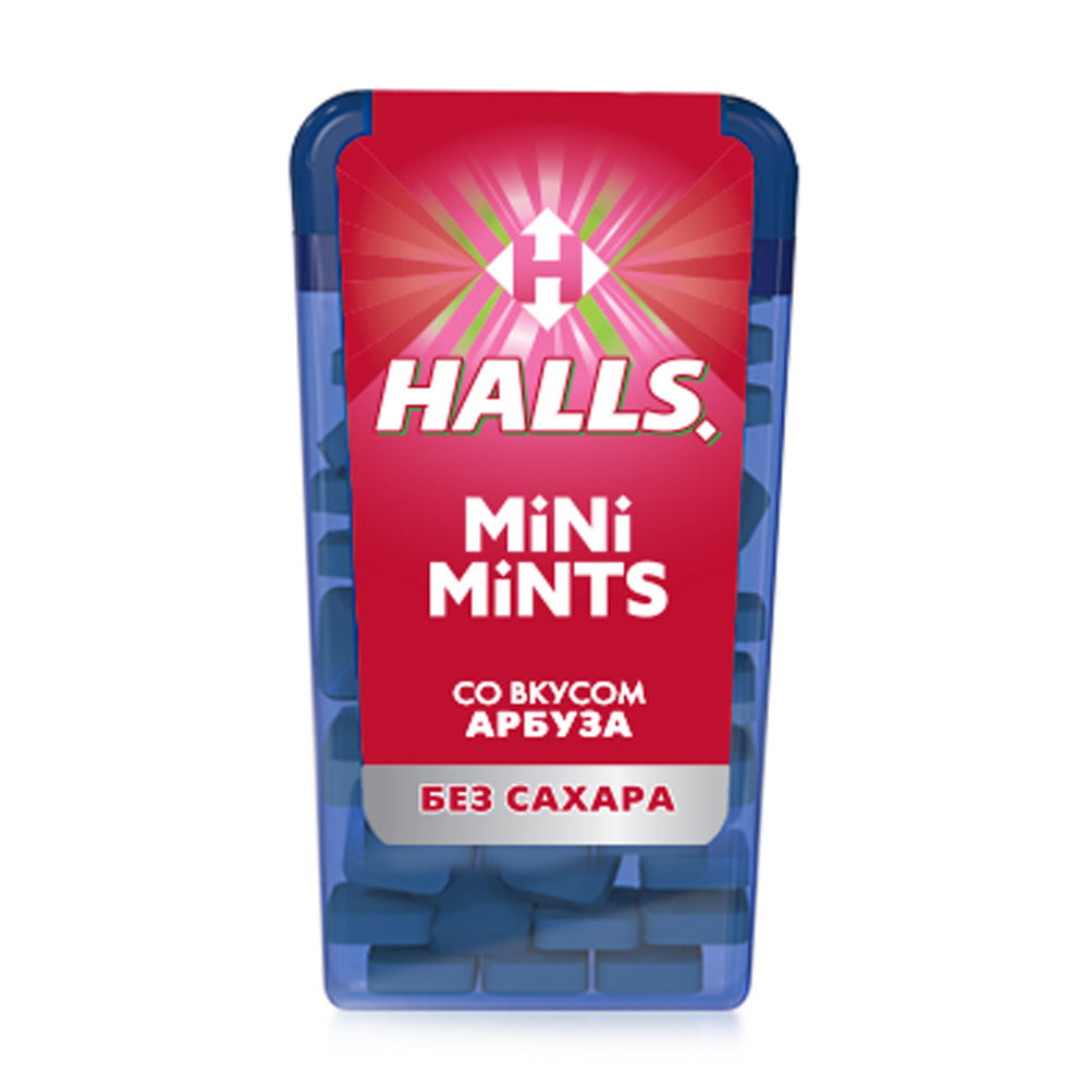 Купить конфеты halls mini mints со вкусом арбуза 12,5г с доставкой на ...