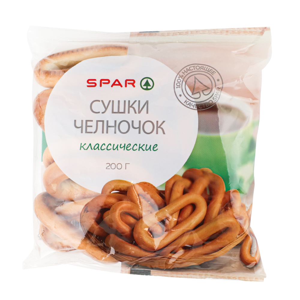 Купить сушки spar челночок 200г с доставкой на дом в магазине SPAR