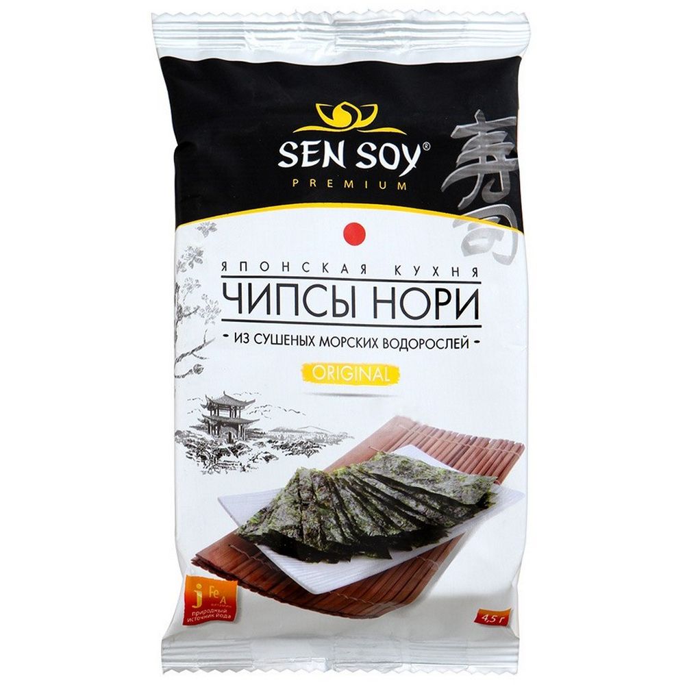 Изображение товара Чипсы Нори Sen Soy Премиум Original 4,5г