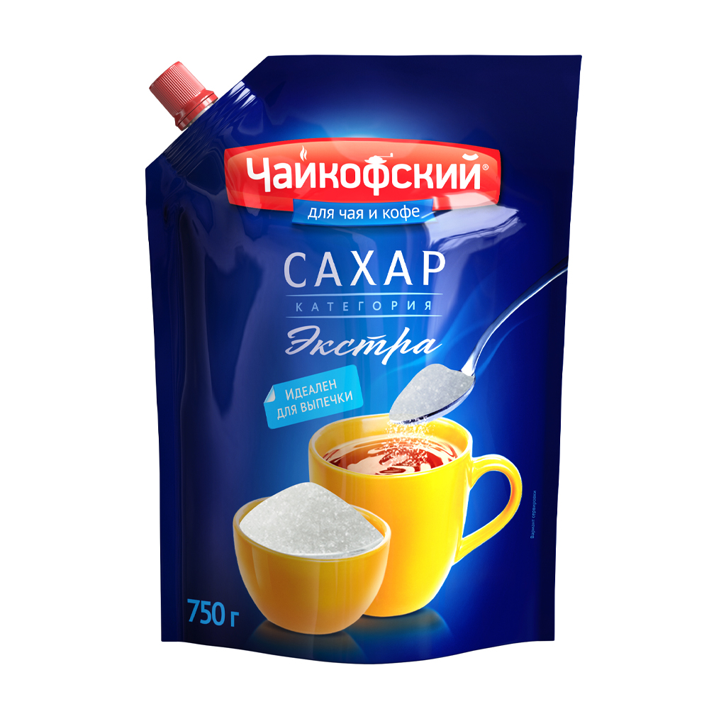 Купить песок сахарный чайкофский 750г дой пак с доставкой на дом в магазине  SPAR