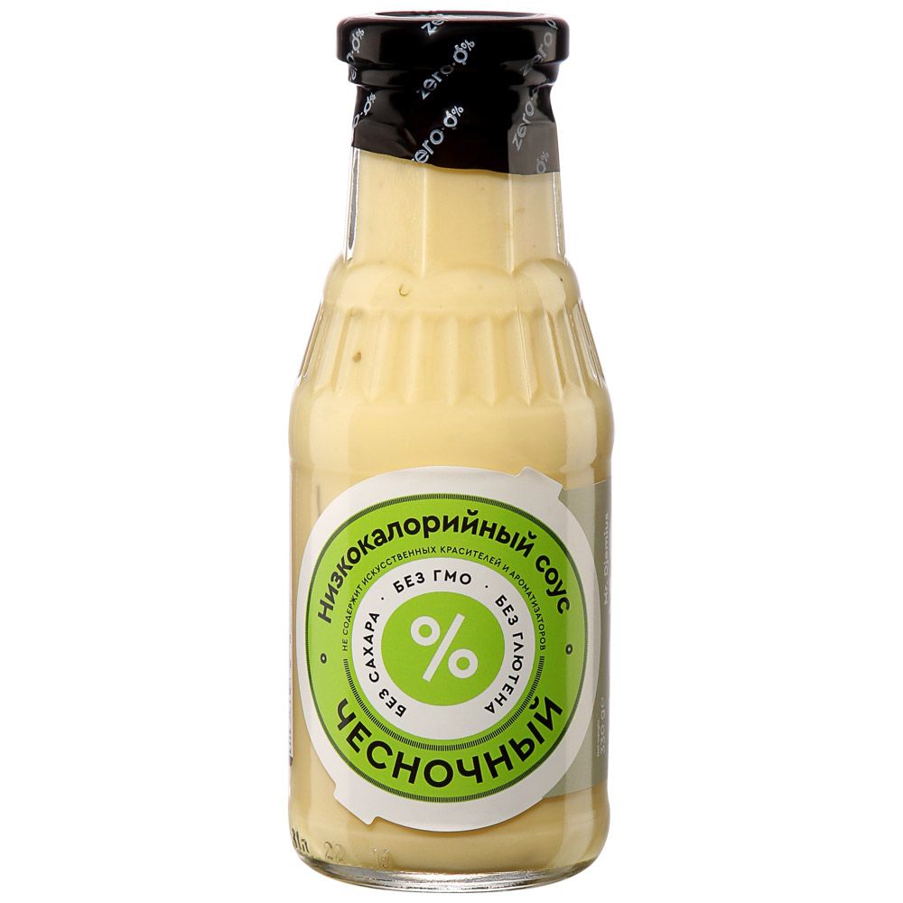 Изображение товара Соус Mr.Djemius Zero Чесночный Низкокалорийный 330мл