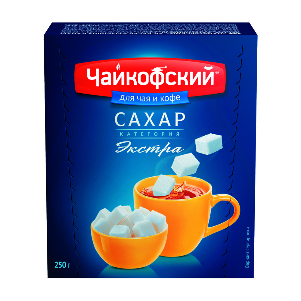 Купить Сахар Белый Кусковой Чайкофский 250г с доставкой на дом в ...