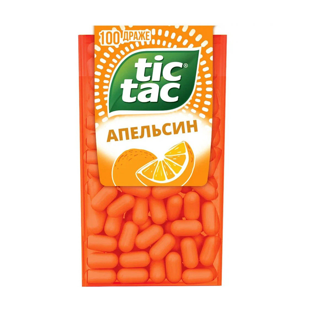 Изображение товара Драже Tic Tac Апельсин 49г