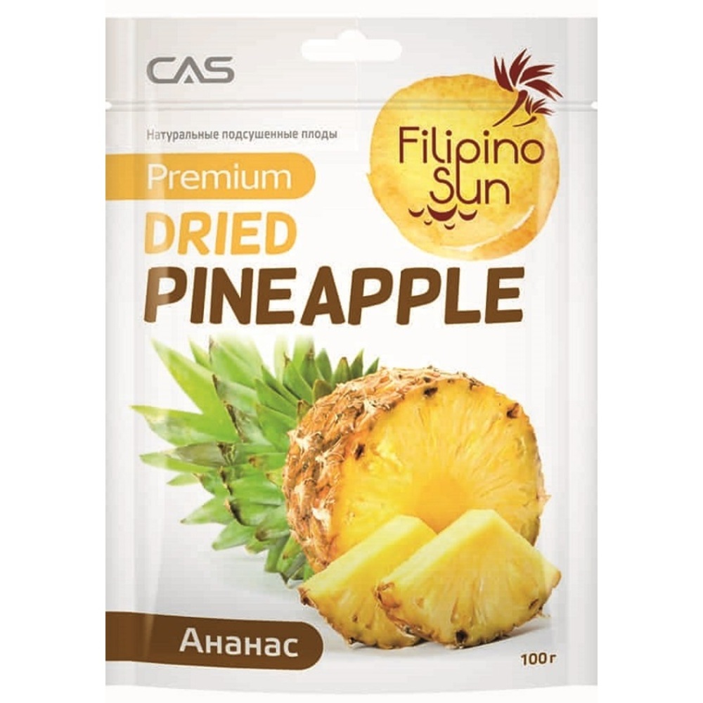 Купить ананас filipino sun сушеный 100г с доставкой на дом в магазине SPAR