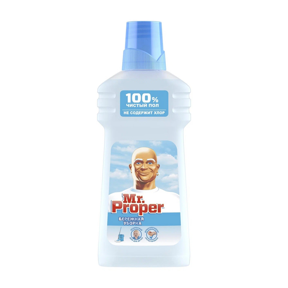 Изображение товара Средство для полов и стен Mr Proper бережная уборка 500мл