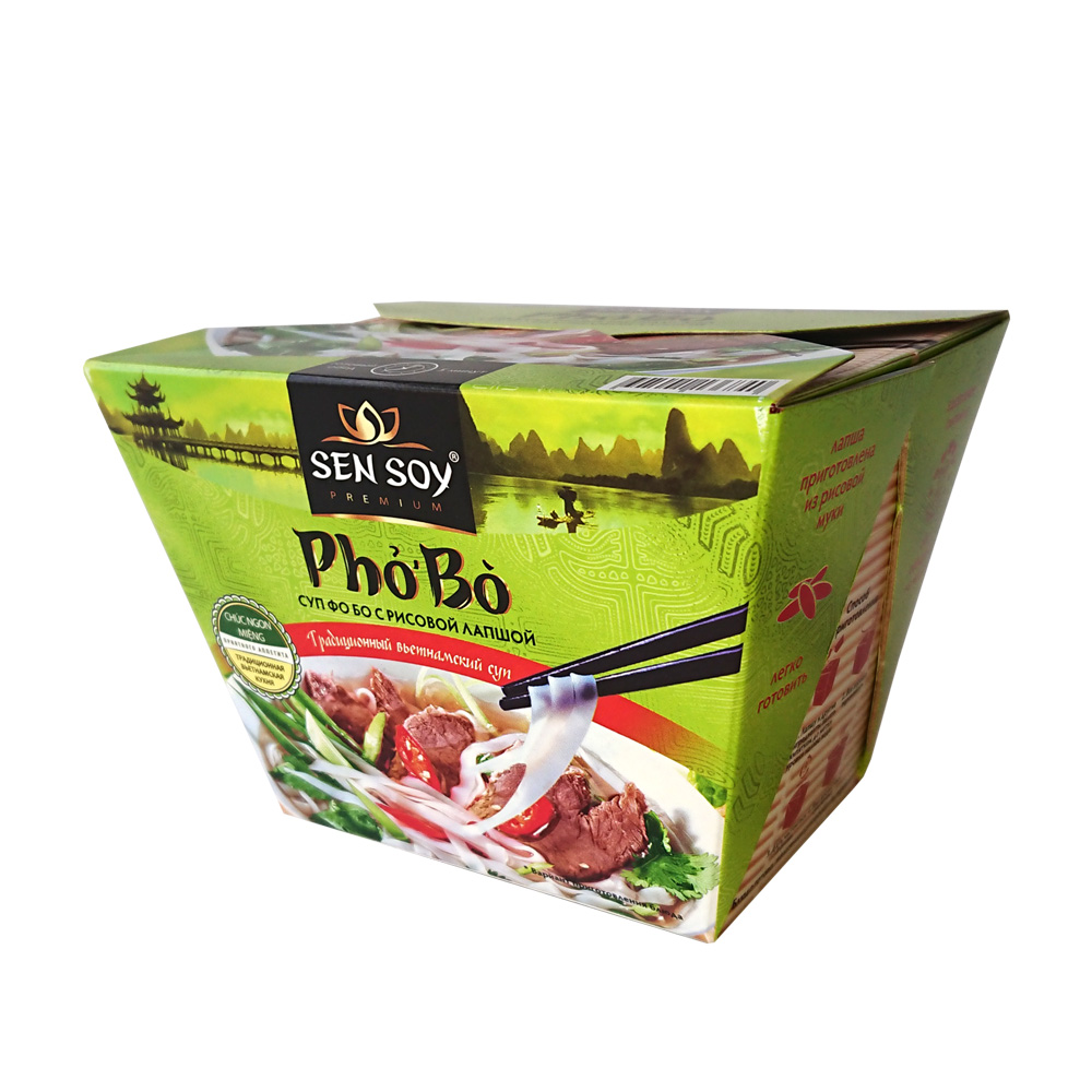 Изображение товара Суп Pho Bo Sen Soy с Рисовой Лапшой 125г