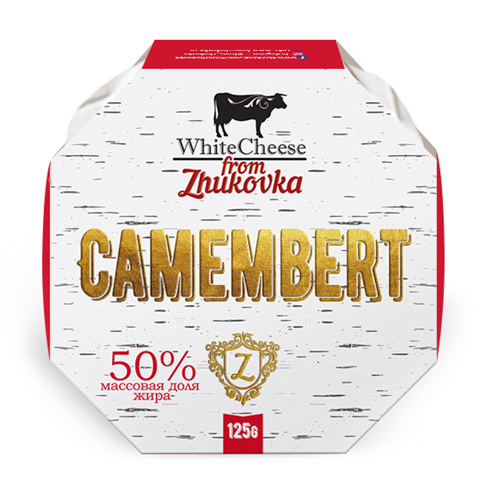 Изображение товара Сыр Zhukovka Камамбер Whitecheese From 50% 125г