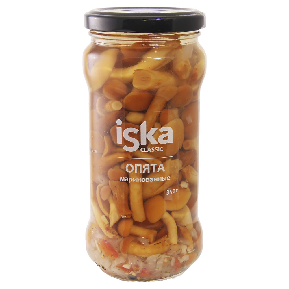 Изображение товара Опята Iska Маринованные 350г Стекло