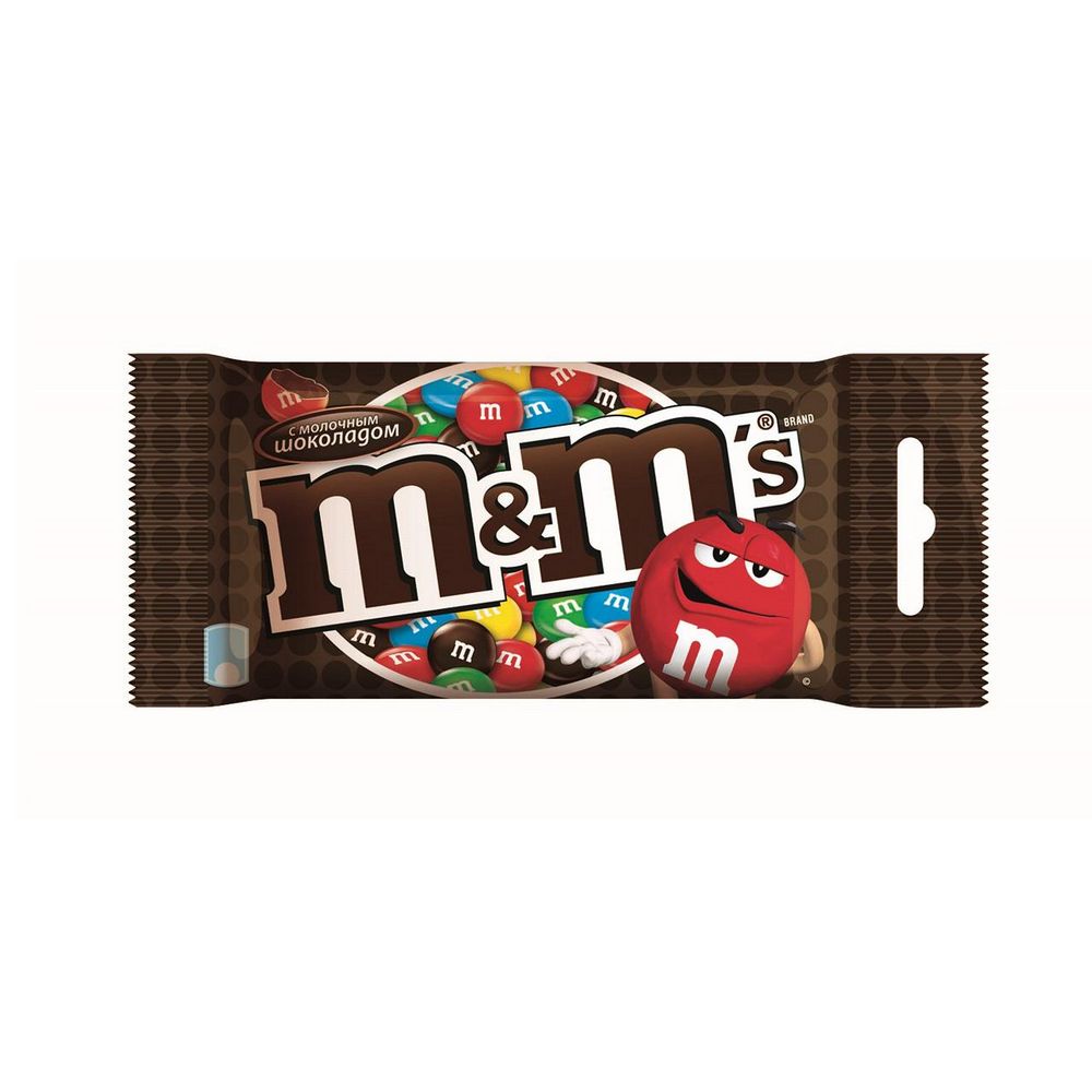 Изображение товара Драже M&Ms Молочный Шоколад 45г