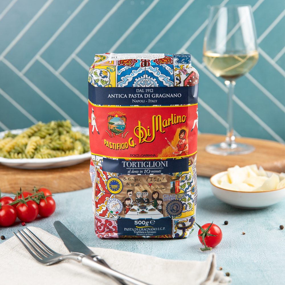 Изображение товара Di Martino Тортиглиони 500 г — качественная фигурная паста