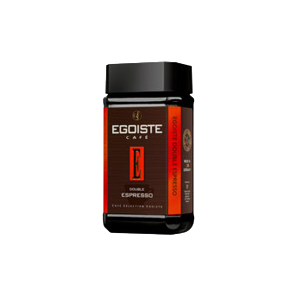 Изображение товара Кофе Растворимый Egoiste Double Espresso 100г Стекло