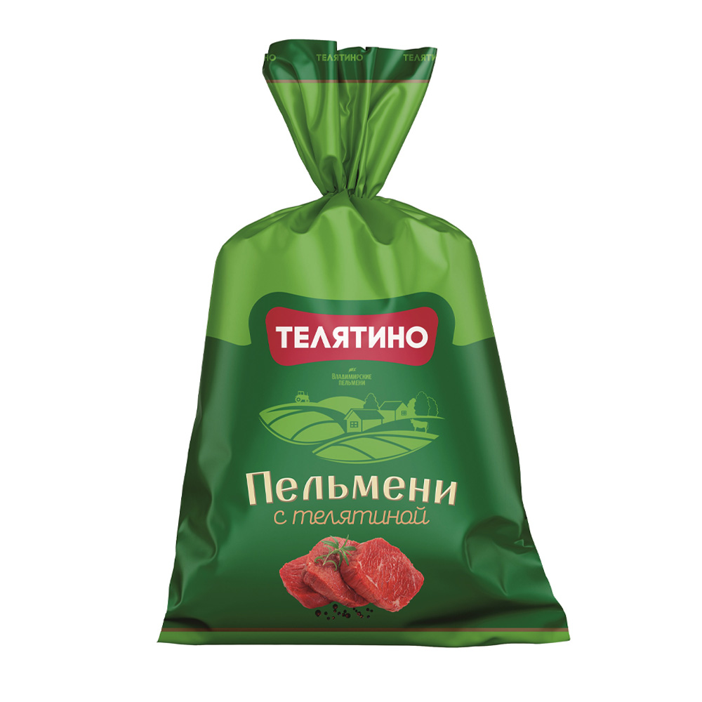 Изображение товара Пельмени Телятино с телятиной 0.8 кг