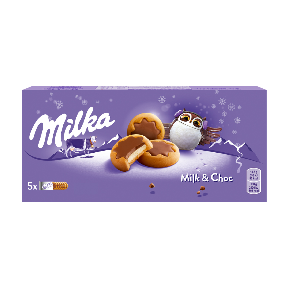 Купить Печенье Milka Мини с Молочной Начинкой 187г с доставкой на дом в ...
