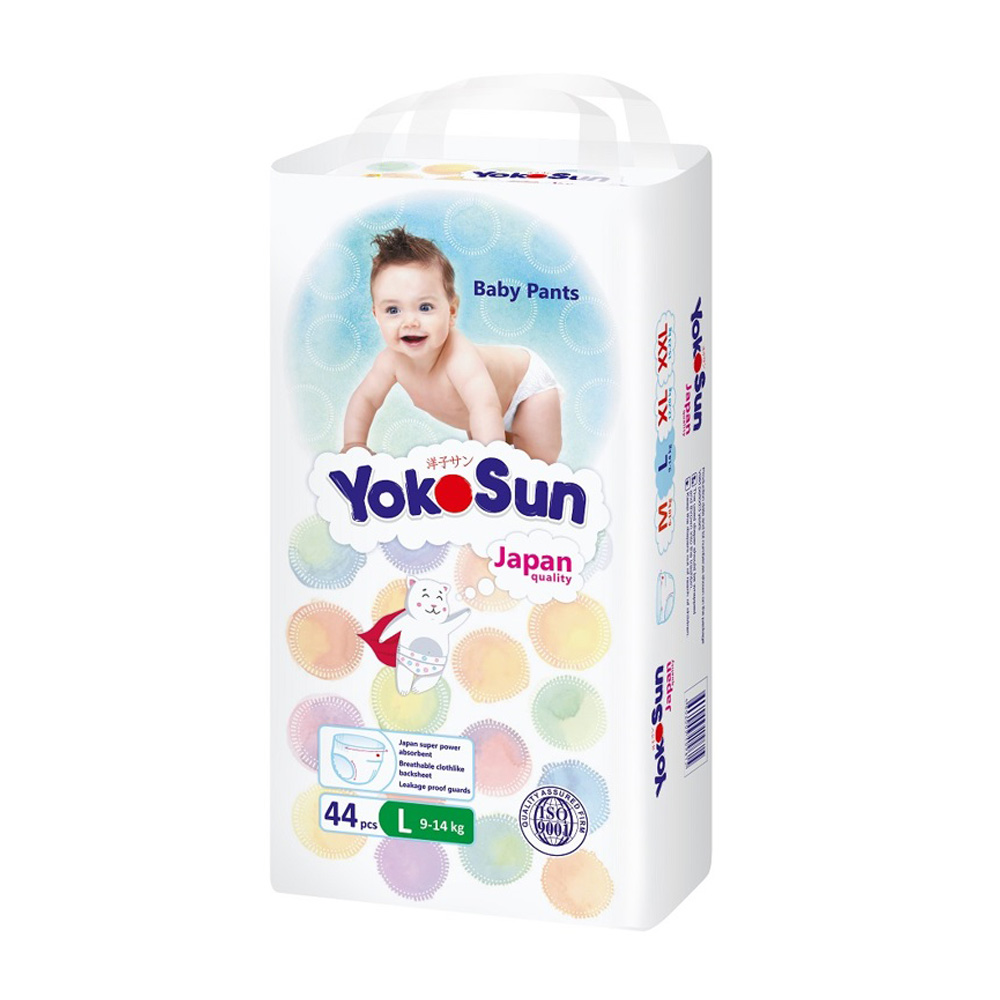 Изображение товара YOKOSUN Подгузники- трусики L 9-14 кг 44 шт