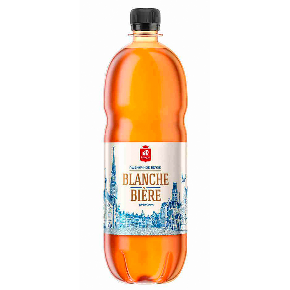 Купить пивной напиток blanche biere пшеничное белое 4,8% 1л пэт с доставкой  на дом в магазине SPAR