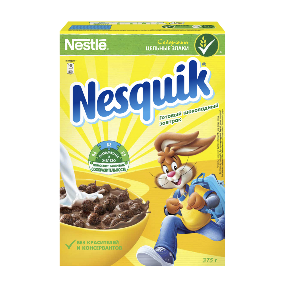 Купить готовый завтрак nesquik 375г с доставкой на дом в магазине SPAR