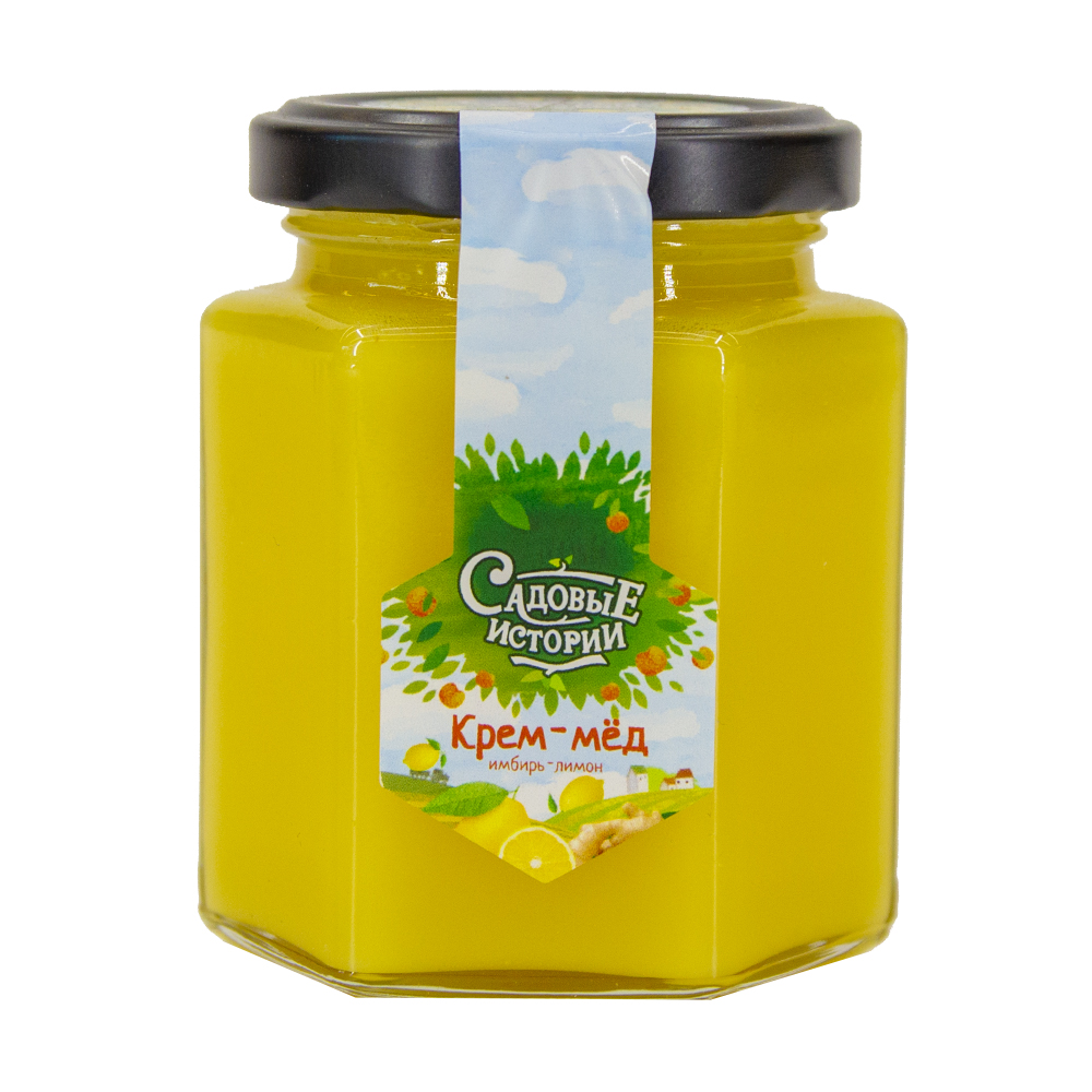 Купить крем-мед садовые истории имбирь с лимоном 250г с доставкой на .