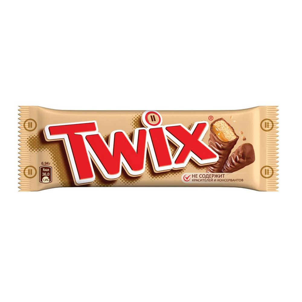 Изображение товара Батончик Шоколадный Twix 55г