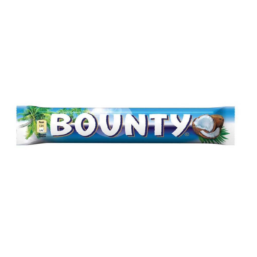 Изображение товара Шоколадный Батончик Bounty 55г
