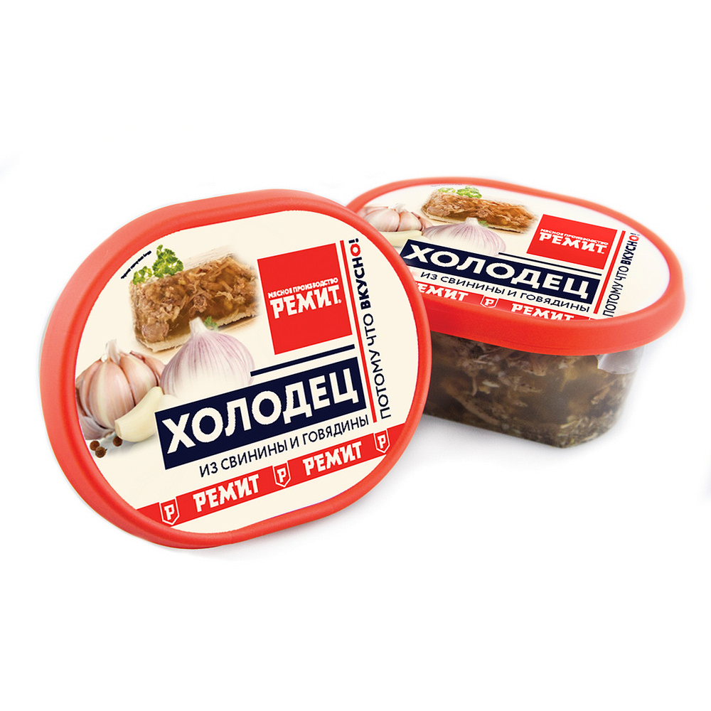 Изображение товара Холодец РЕМИТ из свинины и говядины 400 g