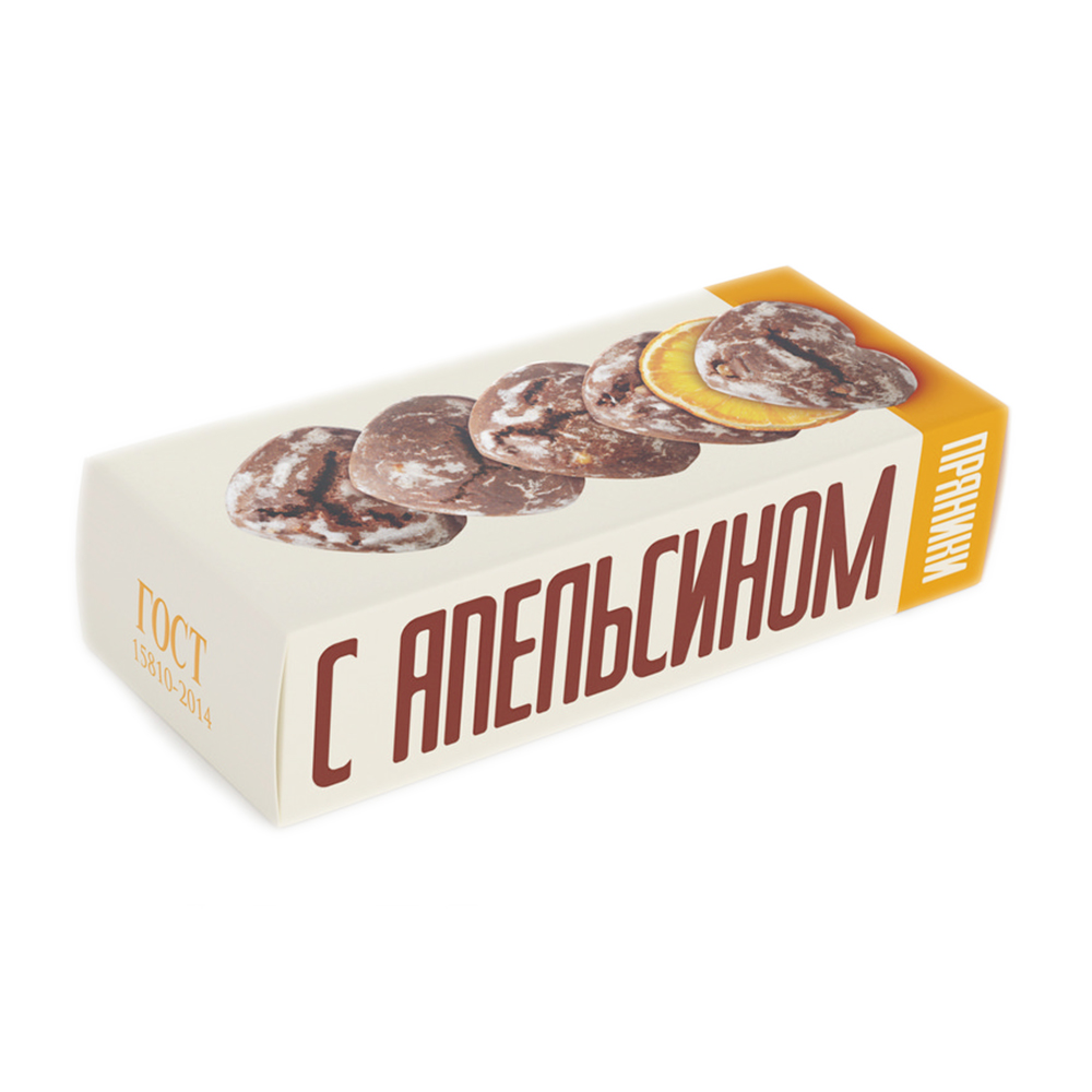 Изображение товара Пряники Полет Шоколадные с Кусочками Апельсина 287г