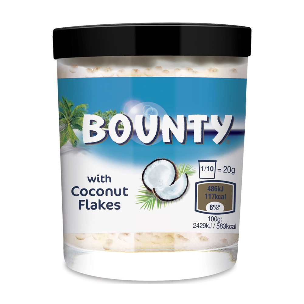 Купить паста bounty белый шоколад с кокосовой стружкой 200г с доставкой на  дом в магазине SPAR