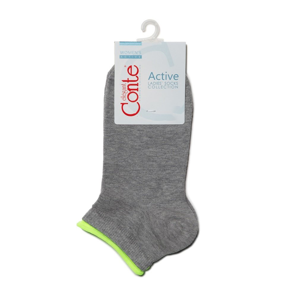 Изображение товара Носки Женские Conte Elegant Active Серые р.23