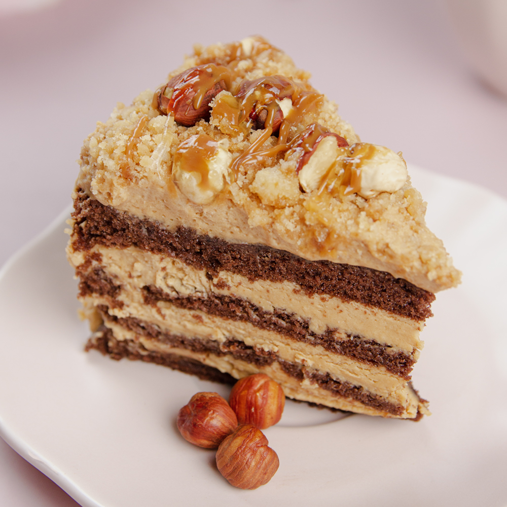 Изображение товара Торт-Пирожное Карамельно-Ореховый Bocconto 170г
