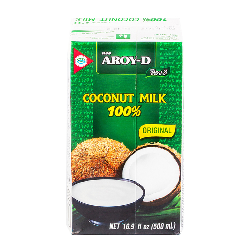 Изображение товара Aroy-D Кокосовое молоко 0.5 л 19%