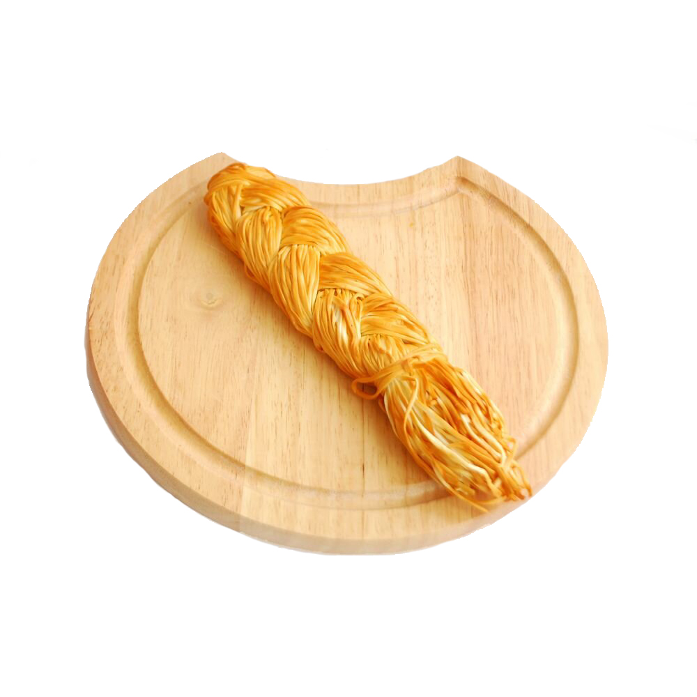 Изображение товара Сулугуни копченые косички 40% 90 сут — Рассольный сыр