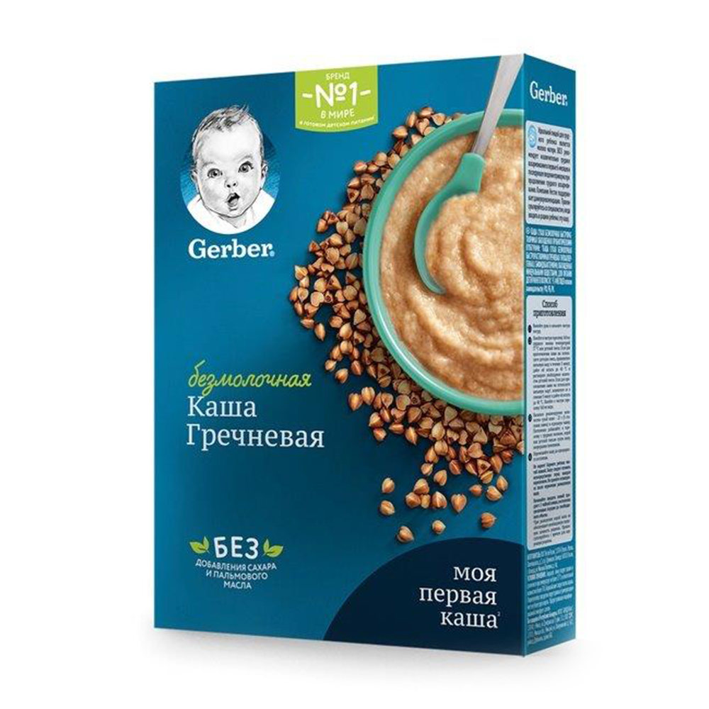 Изображение товара Каша Gerber Гречневая Безмолочная 180г