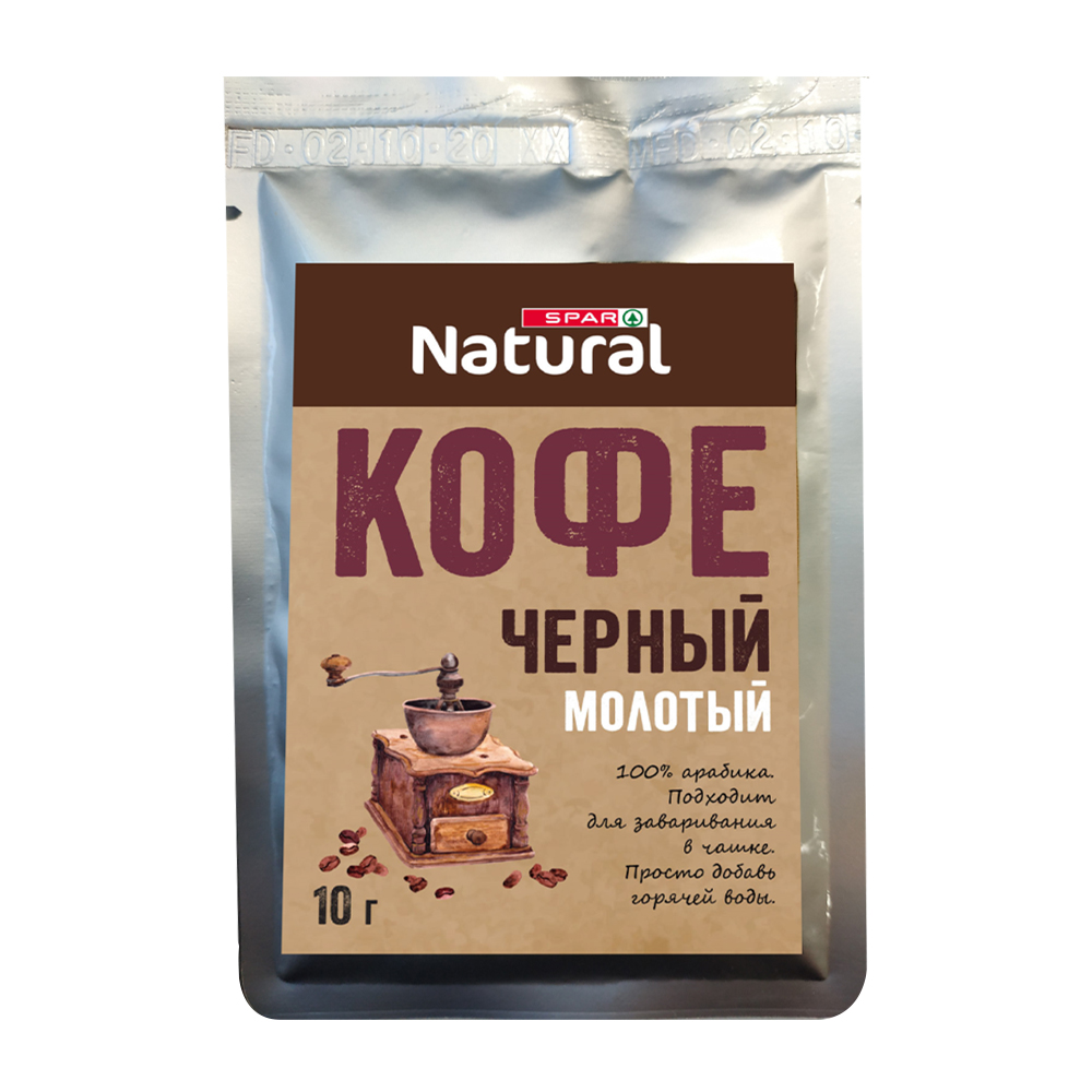 Купить кофе spar natural кофе черный 10г с доставкой на дом в магазине SPAR