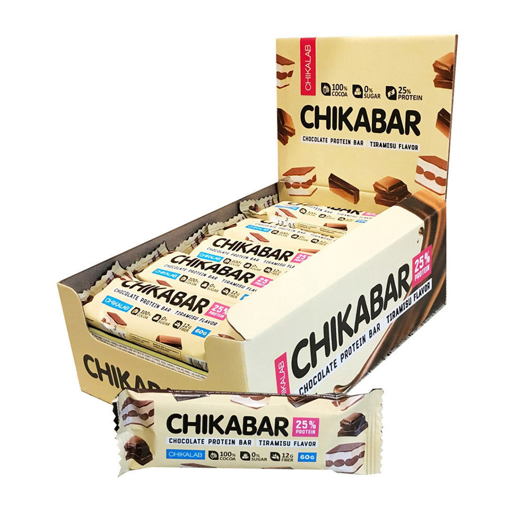 Изображение товара Батончик Протеиновый Chikabar Тирамису 60г