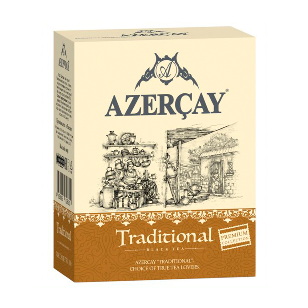 Изображение товара Чай Черный Азерчай Традиционный Premium Collection 100г