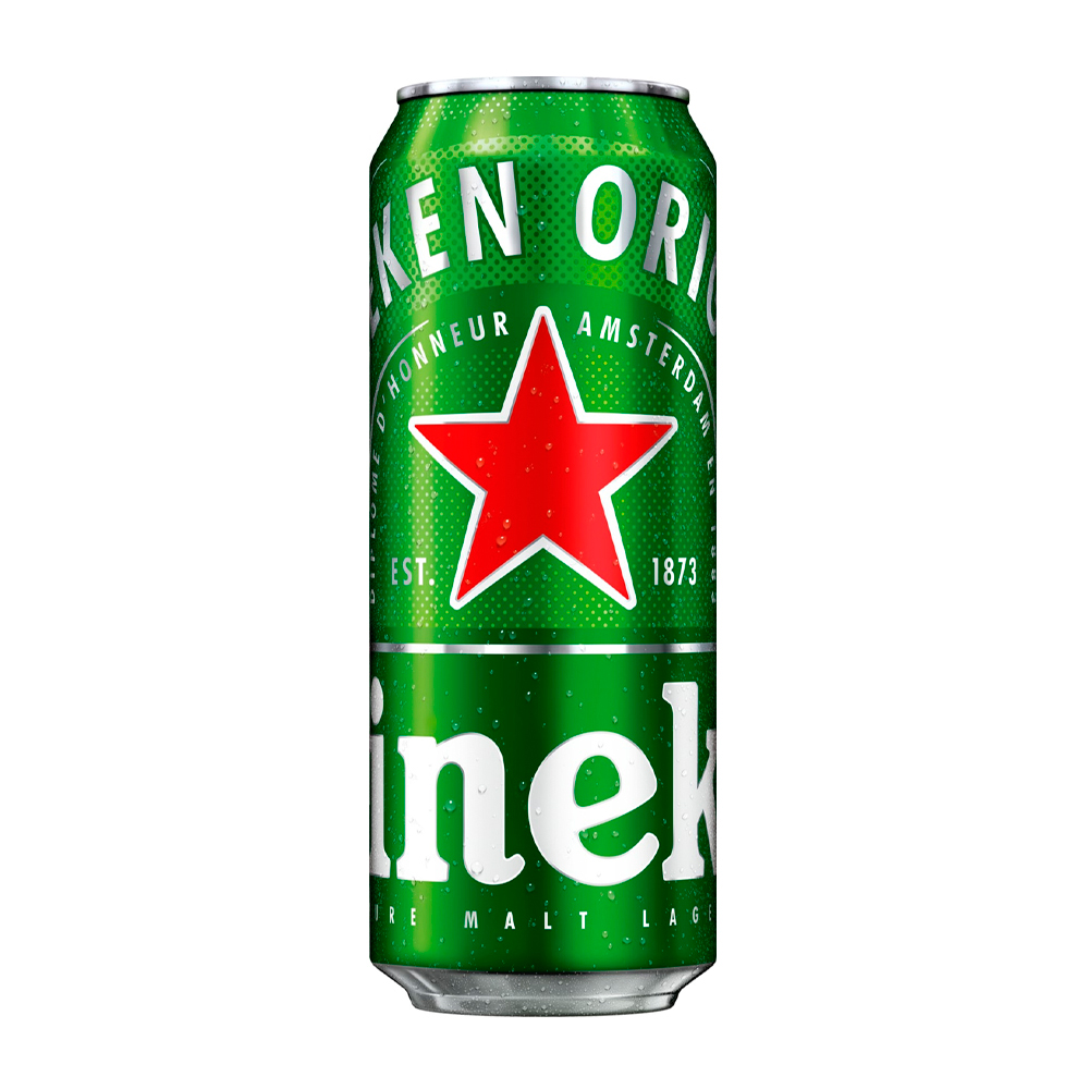 Изображение товара Пиво Heineken Светлое 5% 0,5л ж/б