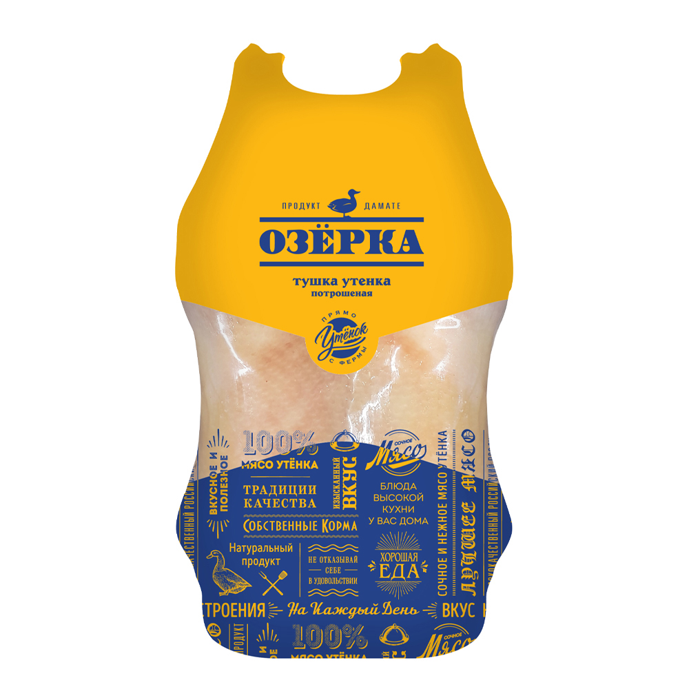 Купить тушка утенка озерка охлажденная 1 сорт с доставкой на дом в ...