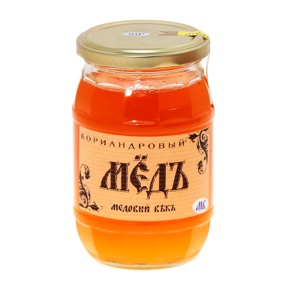 Изображение товара Мед Медовый Век Кориандровый 450г Стекло