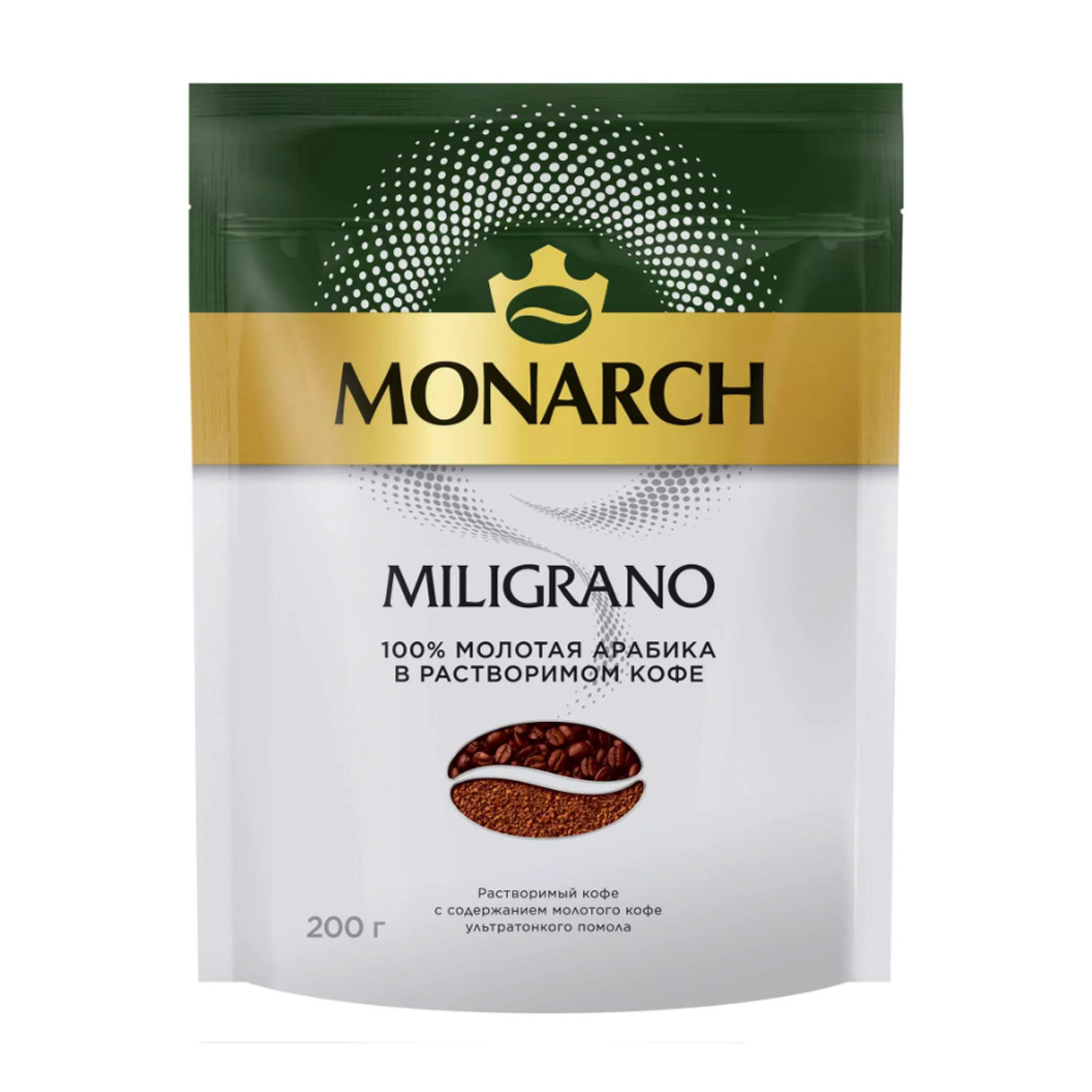 Купить кофе jacobs monarch millicano 200г с доставкой на дом в магазине ...