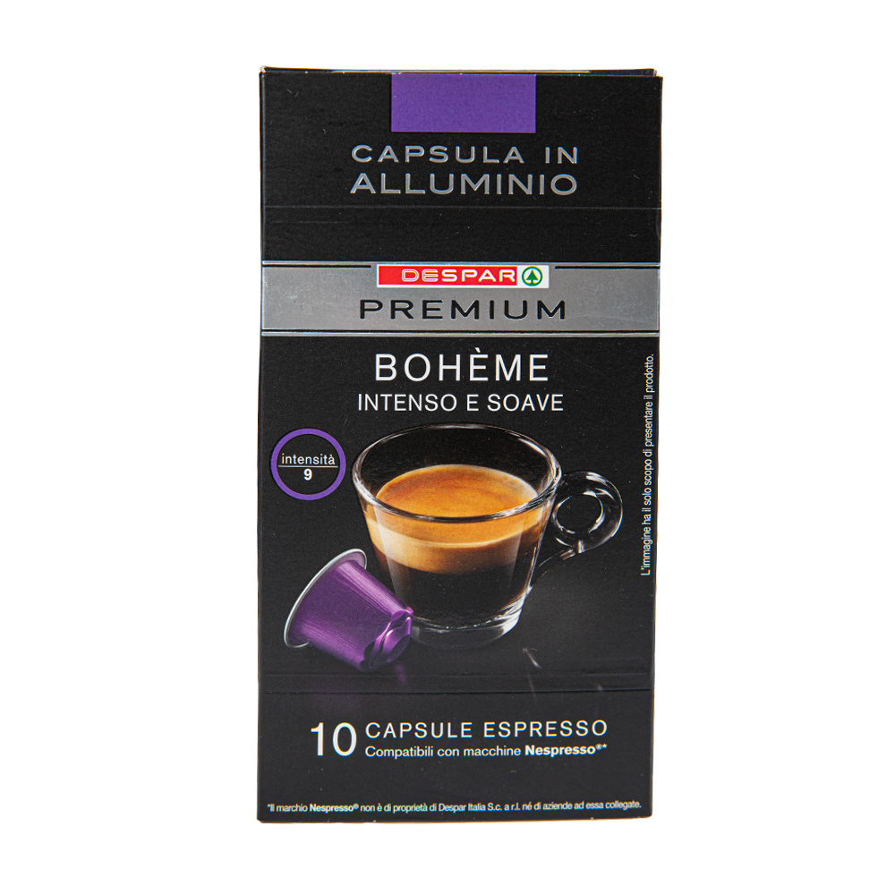 Изображение товара Кофе Молотый DESPAR PREMIUM Boheme 10 Капсул