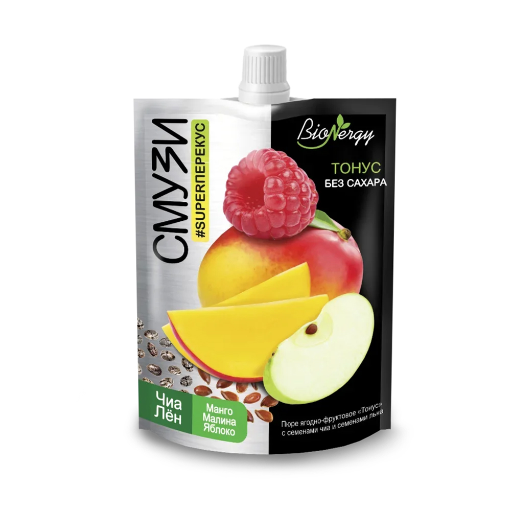 Изображение товара BIONERGY Чиа Лен 120г — детокс смузи