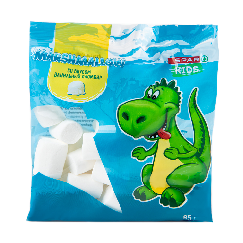 Изображение товара Маршмеллоу SPAR KIDS Ванильный Пломбир 85г