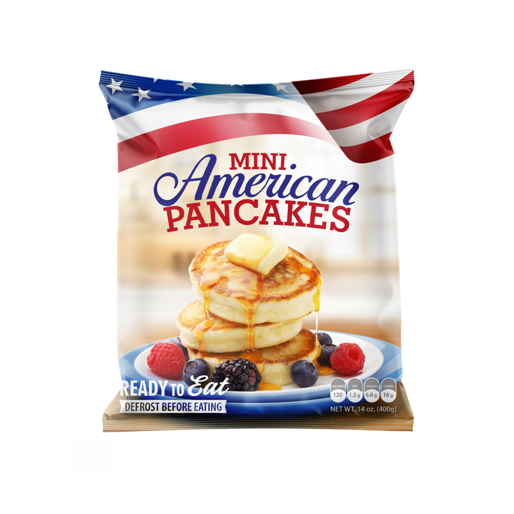 Купить оладьи mini american pancakes 400г с доставкой на дом в магазине SPAR