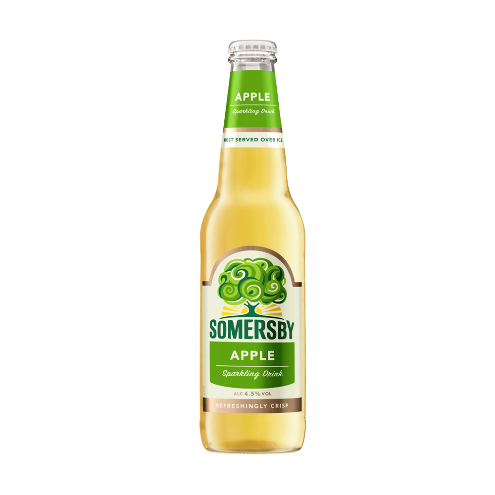 Купить сидр somersby яблоко 4,5% 0,4л стекло с доставкой на дом в магазине  SPAR