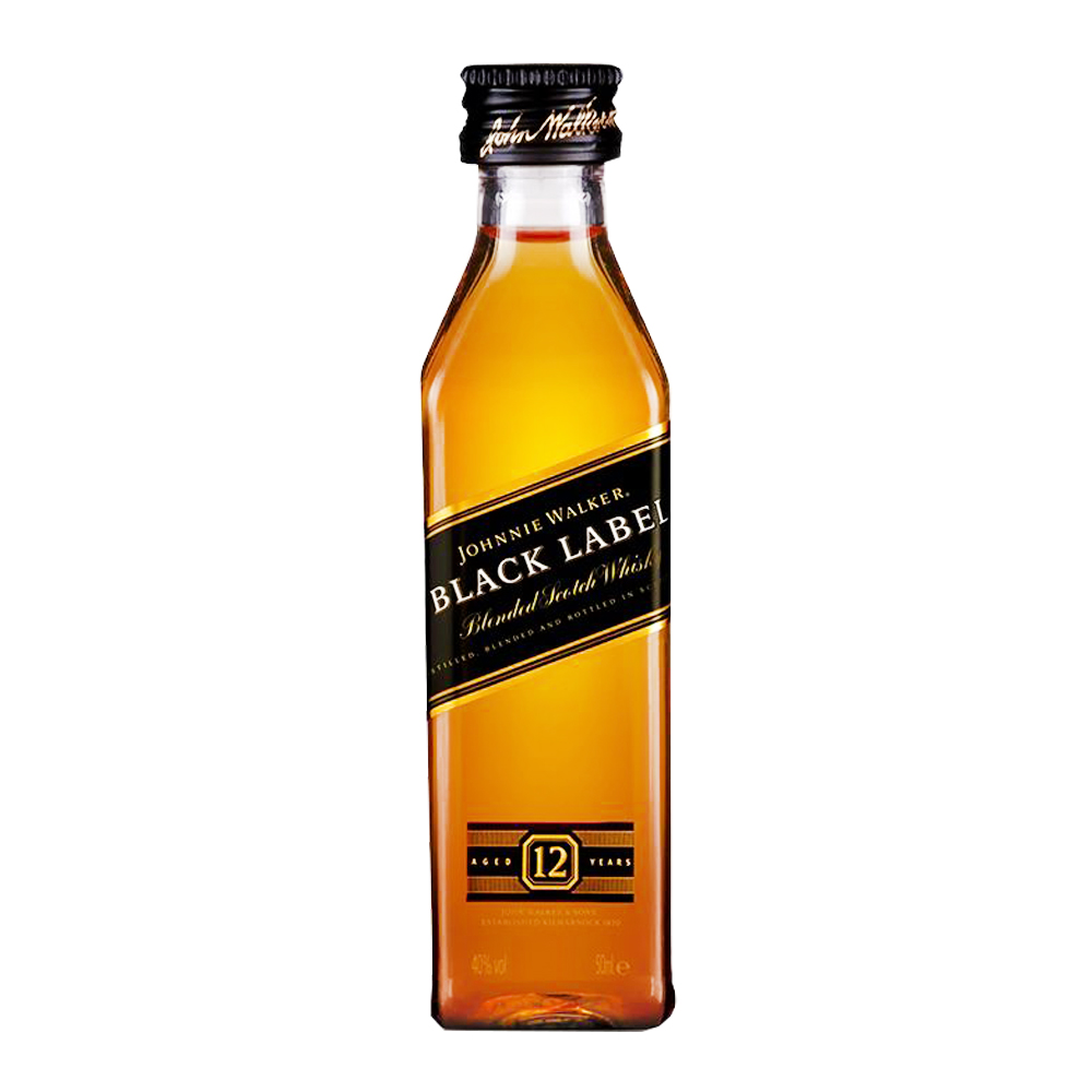 Изображение товара Шотландский Виски JOHNNIE WALKER Блэк Лэйбл 12 лет 40% 0.05л Изображение товара Шотландский Виски JOHNNIE WALKER Блэк Лэйбл 12 лет 40% 0.05л