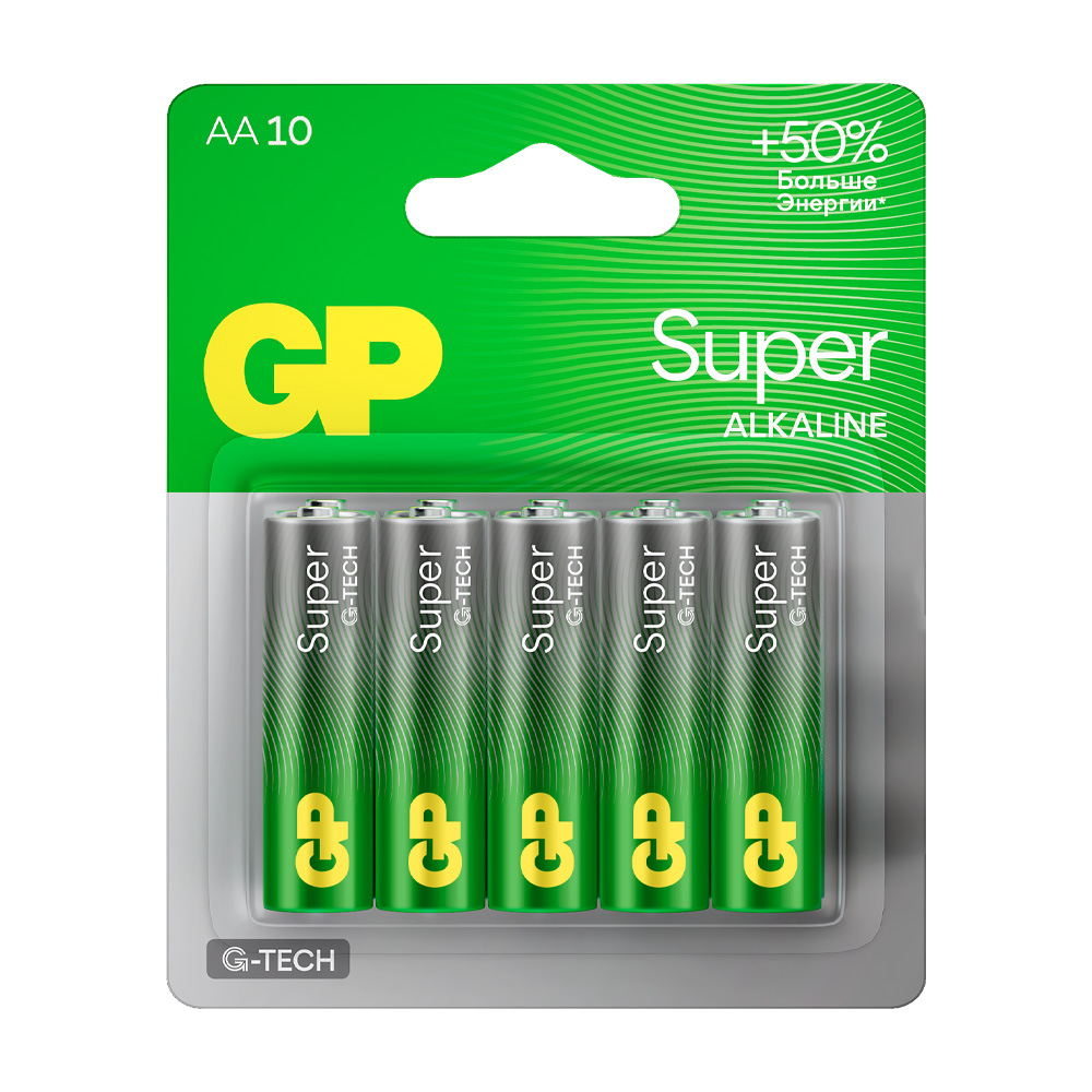 Изображение товара Батарейки GP Super АА 10шт